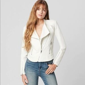 BLANKNYC Women’s Fitted Cotton Moto Jacket • Size S •